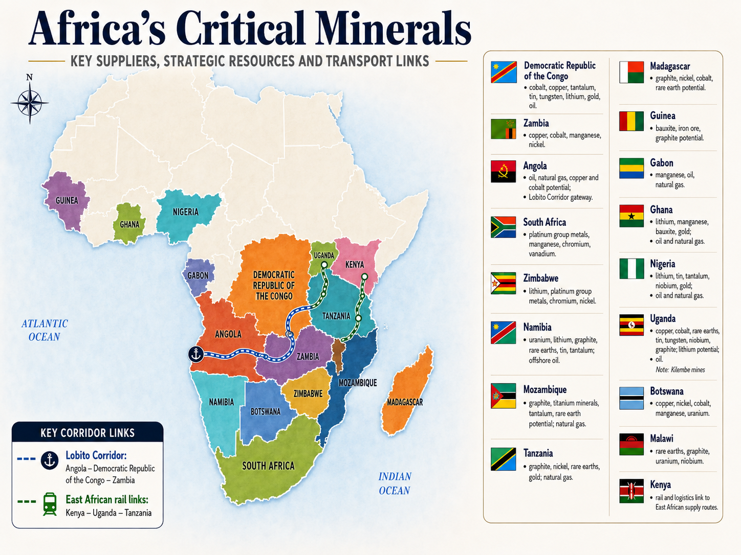 You are currently viewing Africa’s Critical Minerals Bargain: What Washington Wants and What Africa Must Demand